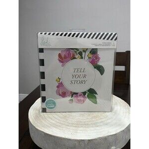 NEW Heidi Swapp Memory Planner Storage Binder 3 Ring Floral Fresh Start Scrapboo